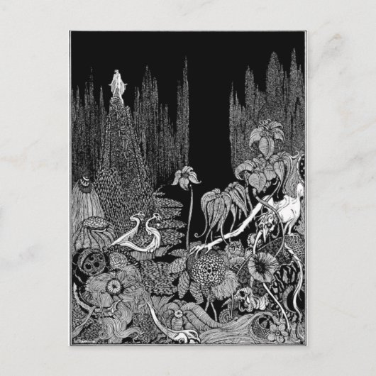 Carte Postale Les contes de Poe sur le mystère et l'imagination (Devant)