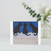 Carte Postale Les Conversations de Louis Wain (Debout devant)