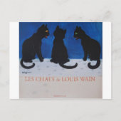 Carte Postale Les Conversations de Louis Wain (Devant)
