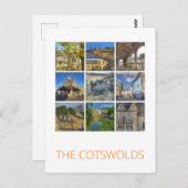 Carte Postale Les Costwolds (Devant / Derrière)