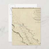 Carte Postale Les côtes de Californie (Devant / Derrière)