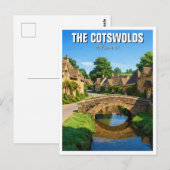 Carte Postale Les Cotswolds Angleterre Travel (Devant / Derrière)