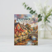 Carte Postale Les Cotswolds Royaume-Uni (Debout devant)