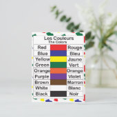 Carte Postale Les Couleurs (Debout devant)