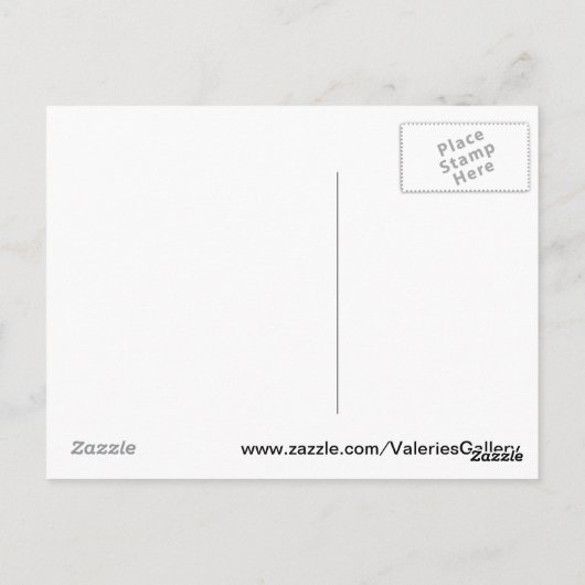 Carte Postale Les Couleurs (Dos)