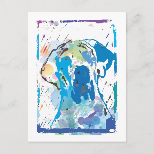 Carte Postale Les couleurs Dane (Devant)