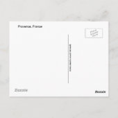 Carte Postale Les Couleurs de la Provence 2 : Le Marché (Dos)