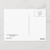 Carte postale Les Couleurs de Provence (Dos)