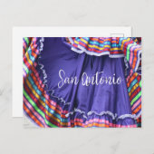 Carte Postale Les couleurs de San Antonio (Devant / Derrière)