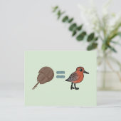 Carte Postale Les crabes en fer à cheval sont la vie (Debout devant)