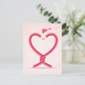 Carte Postale Les crayons amoureux (Debout devant)