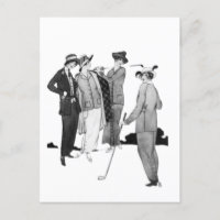 Les dames au golf à la mode 1911