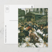 Carte Postale Les dames de l'artiste par James Tissot, Art Vinta (Devant / Derrière)