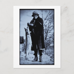 Carte Postale Les dames, les grands !