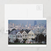 Carte Postale Les Dames Peintes San Francisco (Devant / Derrière)