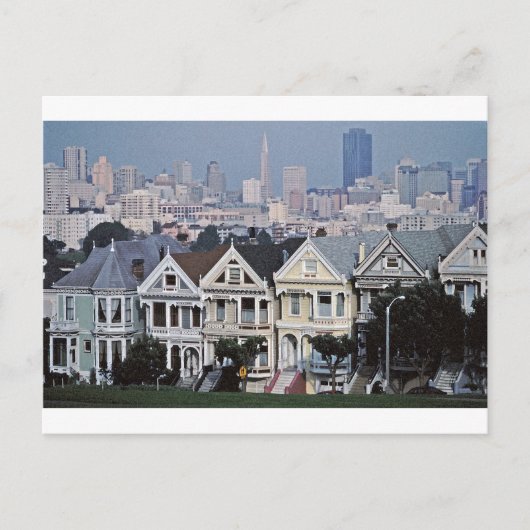 Carte Postale Les Dames Peintes San Francisco (Devant)