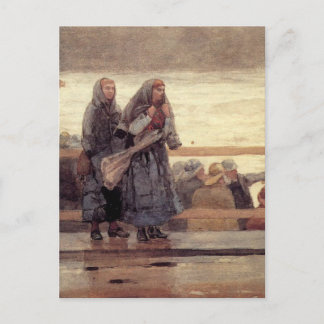 Carte Postale 'Les dangers de la mer'