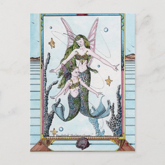 Carte Postale Les Danseurs (Devant)