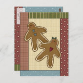 Carte Postale Les délices du pain d'épices (Devant / Derrière)