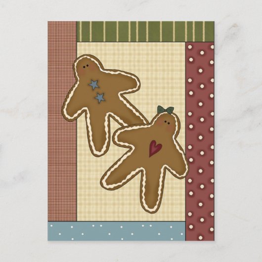 Carte Postale Les délices du pain d'épices (Devant)