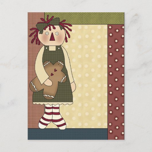 Carte Postale Les délices du pain d'épices (Devant)