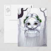 Carte postale "Les Derniers Feuilles" (Devant / Derrière)