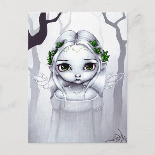 Carte postale "Les Derniers Feuilles" (Devant)