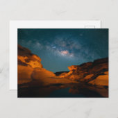 Carte Postale Les déserts | Sam Pan Bok Night time Thaïlande (Devant / Derrière)