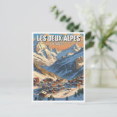 Carte Postale Les Deux Alpes France Travel (Debout devant)