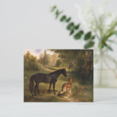 Carte Postale Les deux amis (Debout devant)