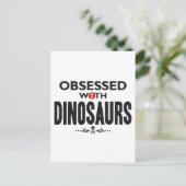 Carte Postale Les dinosaures obsédés (Debout devant)