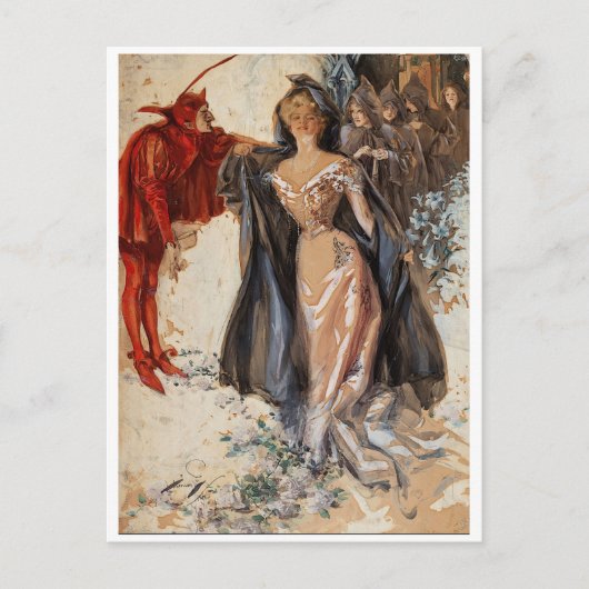 Carte Postale Les Disciples, Harrison Fisher (Devant)