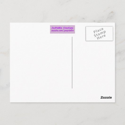 Carte Postale Les Dix Commandements Pastel Floral (Dos)