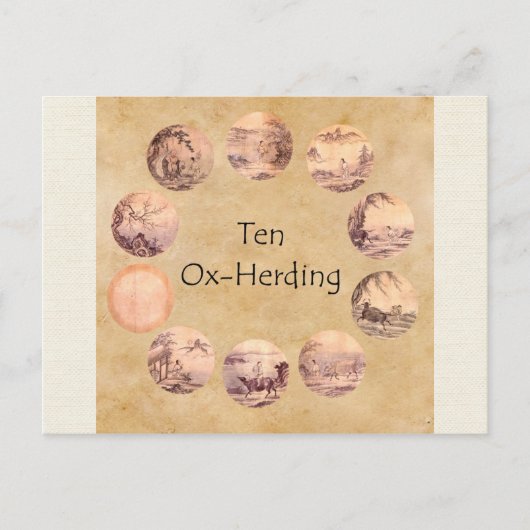 Carte Postale Les Dix images d'Oxherding (Devant)