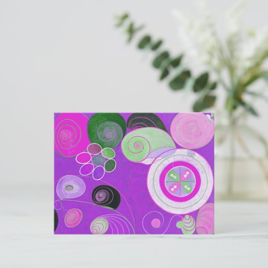 Carte Postale Les Dix Plus Grandes, Groupe IV, No 4 (Violet) (Debout devant)