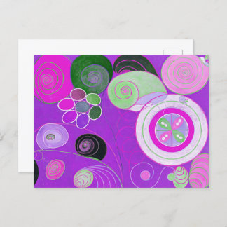 Carte Postale Les Dix Plus Grands, Groupe IV, N°4 (Violet)