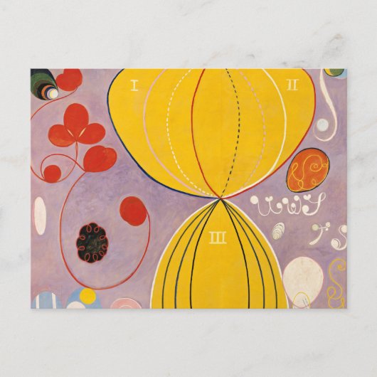 Carte Postale Les dix plus grands, Groupe IV, No 7 par Hilma af (Devant)