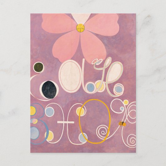 Carte Postale Les Dix Plus Grands N° 5 | Hilma af Klint (Devant)