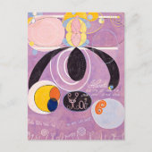 Carte Postale Les dix plus grands, n° 6, L'âge adulte | Hilma af (Devant)