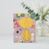 Carte Postale Les Dix Plus Grands N° 7 | Hilma af Klint (Debout devant)