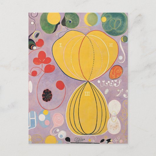 Carte Postale Les Dix Plus Grands N° 7 | Hilma af Klint (Devant)