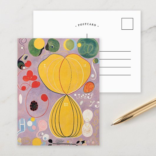 Carte Postale Les Dix Plus Grands N° 7 | Hilma af Klint