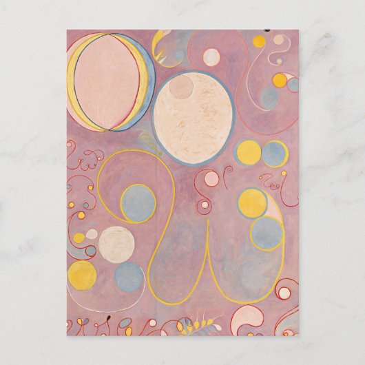 Carte Postale Les Dix Plus Grands N° 8 | Hilma af Klint (Devant)