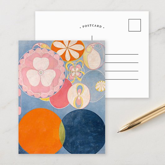 Carte Postale Les Dix Plus Grands No. 2 | Hilma af Klint