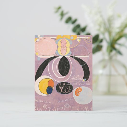 Carte Postale Les Dix plus grands No. 6 | Hilma af Klint (Debout devant)