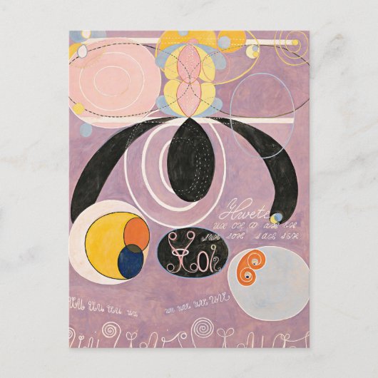 Carte Postale Les Dix plus grands No. 6 | Hilma af Klint (Devant)