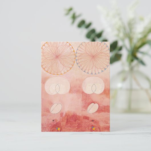Carte Postale Les Dix Plus Grands No. 9 | Hilma af Klint (Debout devant)