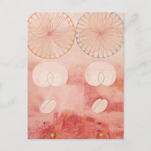 Carte Postale Les Dix Plus Grands No. 9 | Hilma af Klint (Devant)