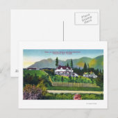 Carte Postale Les domaines de Capilano montrant le club de golf (Devant / Derrière)