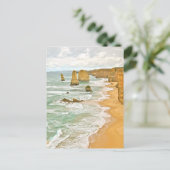 Carte Postale Les Douze Apôtres (Debout devant)